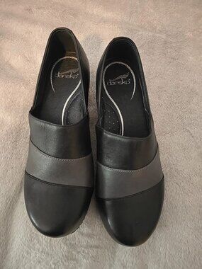 Dansko Black and Gray Women's Shoes